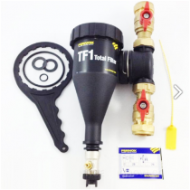 Магнитен циклонен филтър за отоплителната инсталация Fernox Total filter TF1